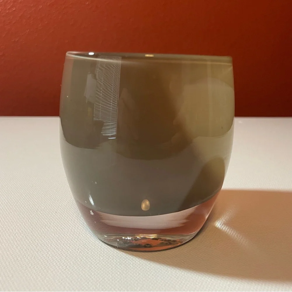 Glassybaby Hand Blown Second Votive Ombré Pre Triskelion Art Glass Candle Holder